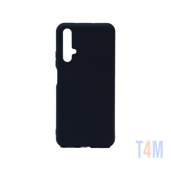 Soft Silicon Case for Huawei Nova 5t/Honor 20 Black